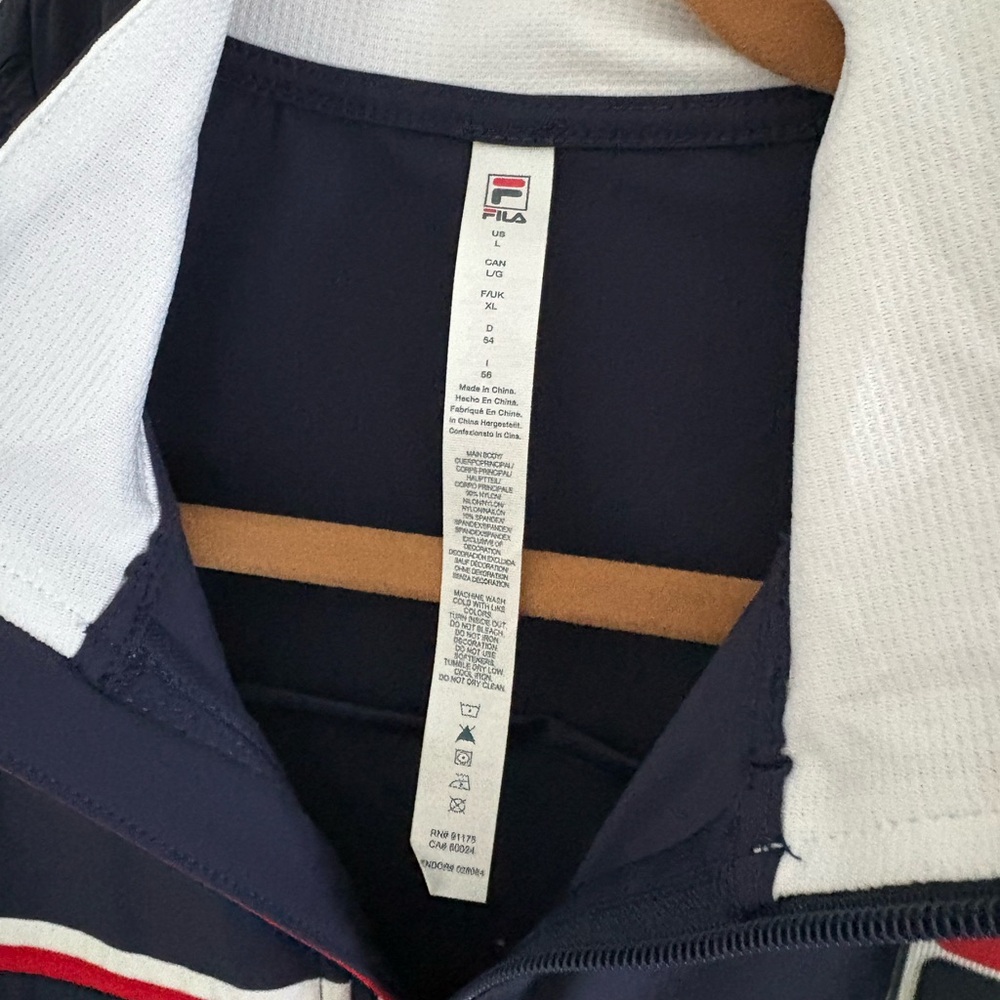 FILA Men’s Performance Zip Vest – NWT - Picture 4 of 5